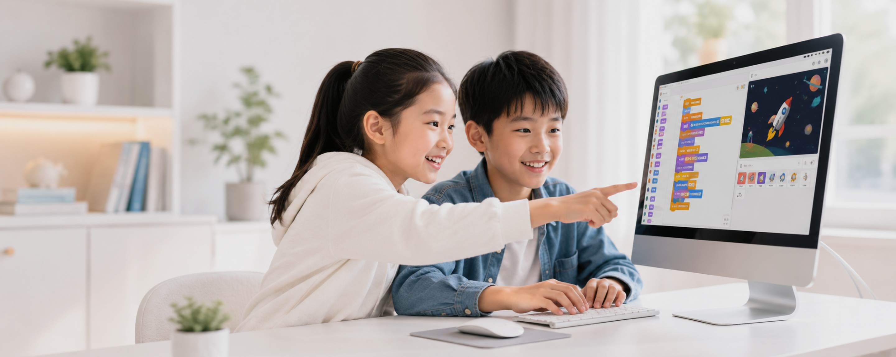 孩子学习少儿编程