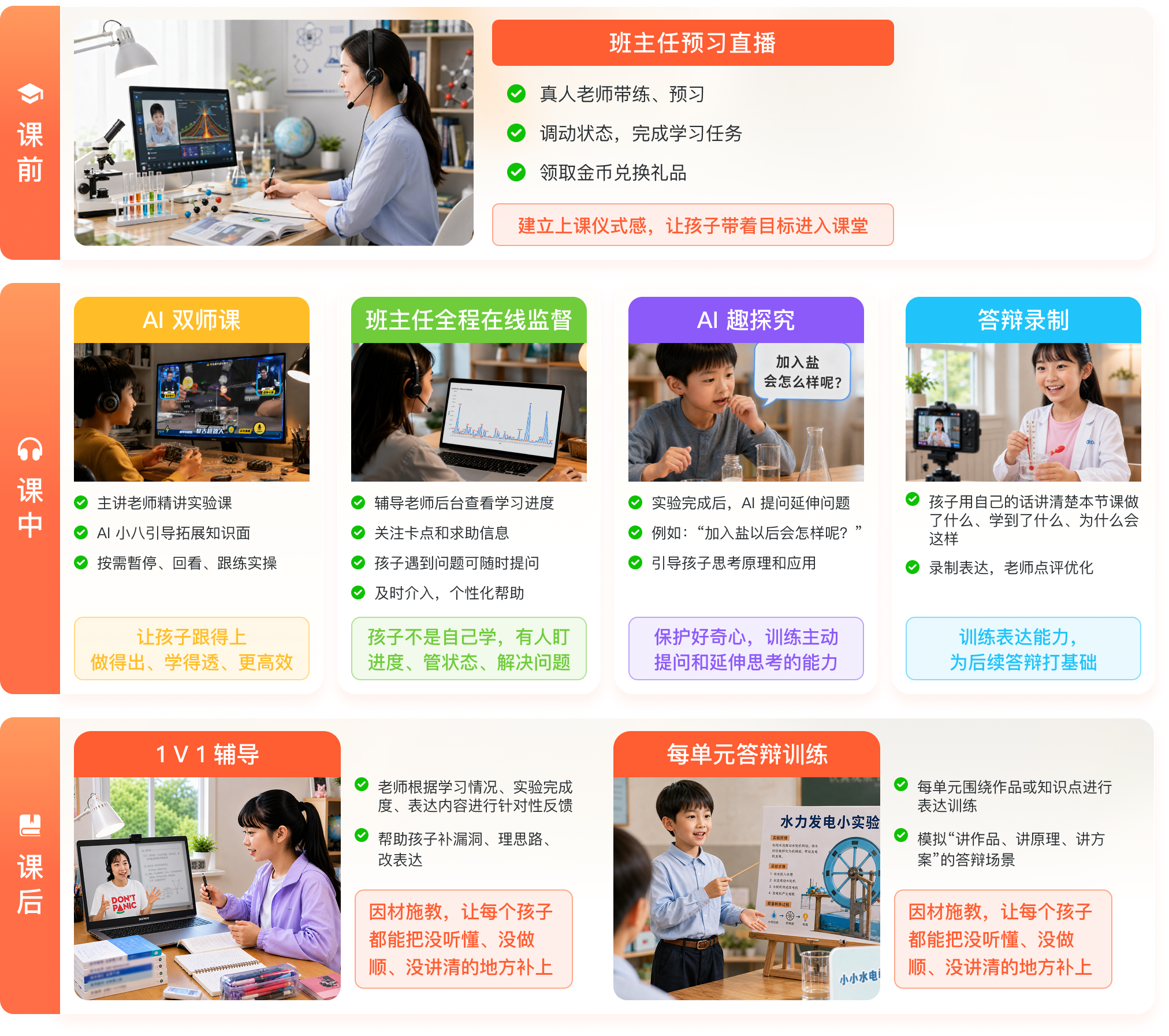 AI 双师互动课